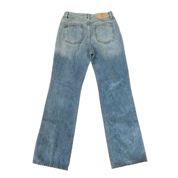 TheOpen Product Women Sz 2 (28) Distressed Straight Leg Jeans - Picture 2 of 9